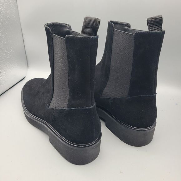 Stuart Weitzman Ankle Boots Women Henley Chelsea Bootie black Suede Size 9 new - Picture 5 of 12